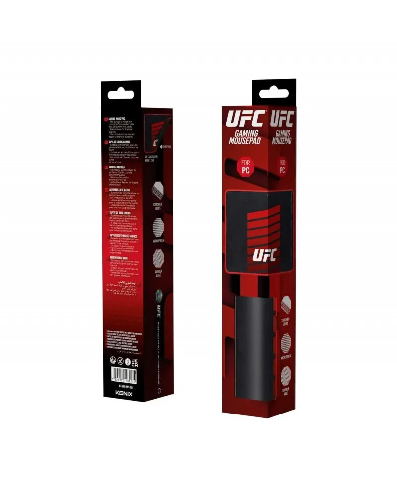 Podloga Konix - UFC - Mouse Pad - Red 