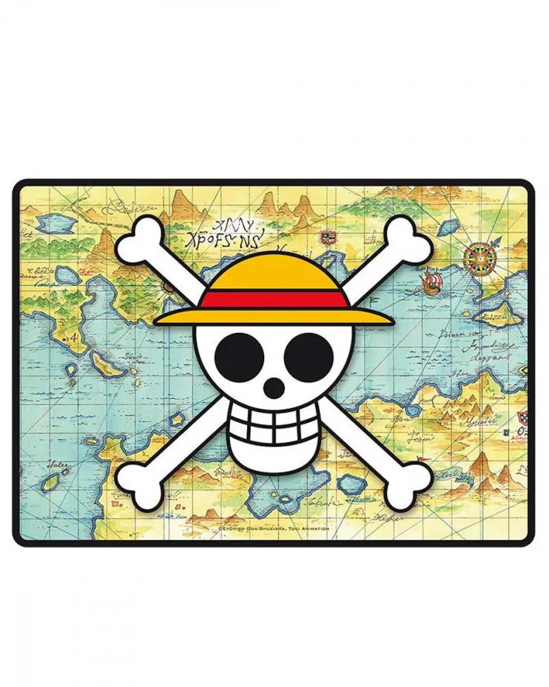 Podloga One Piece - Skull With Map 