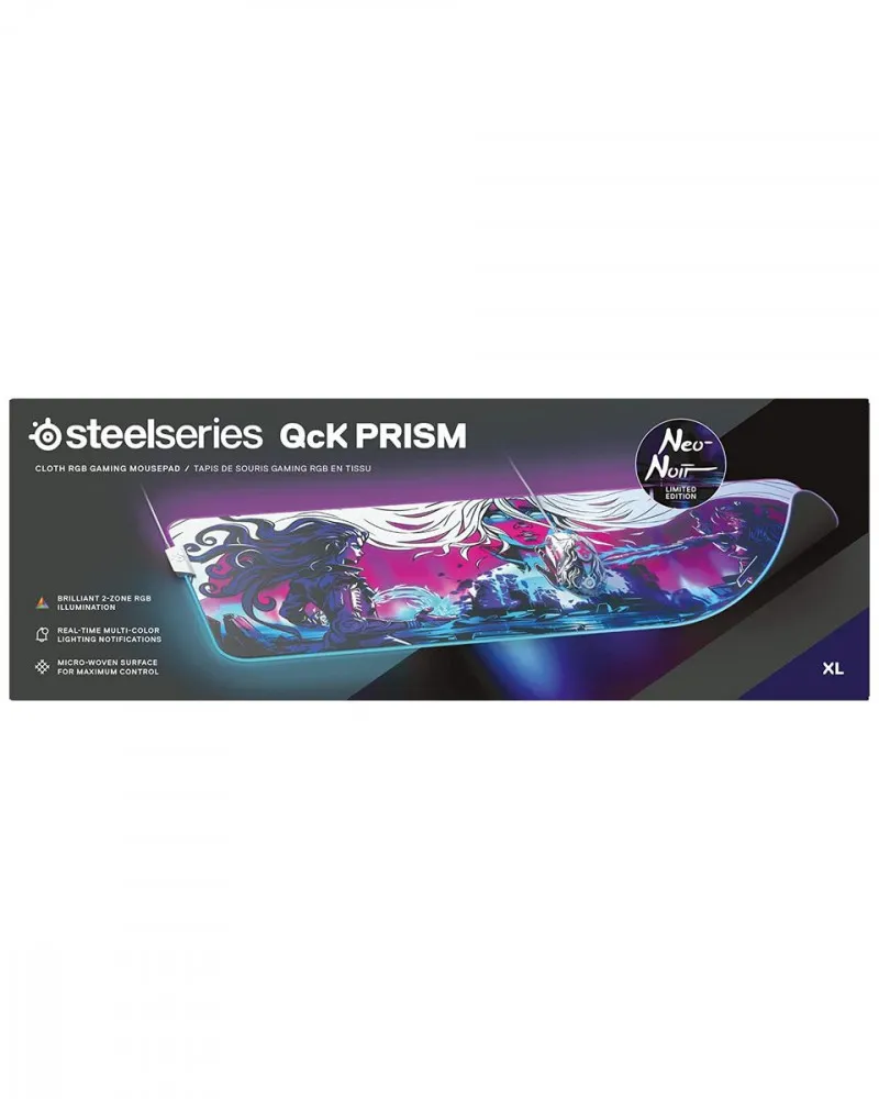 Podloga SteelSeries QcK Prism Cloth - XL - CS.GO Neo Noir - Limited Edition 