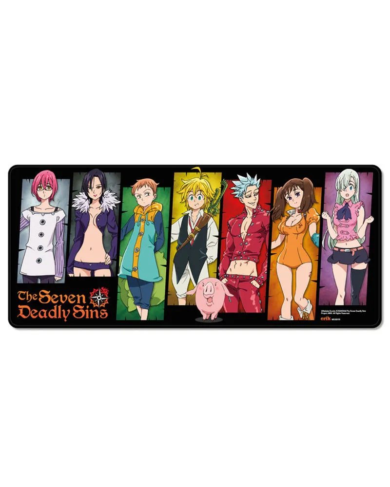 Podloga The Seven Deadly Sins - XL Desk Pad 