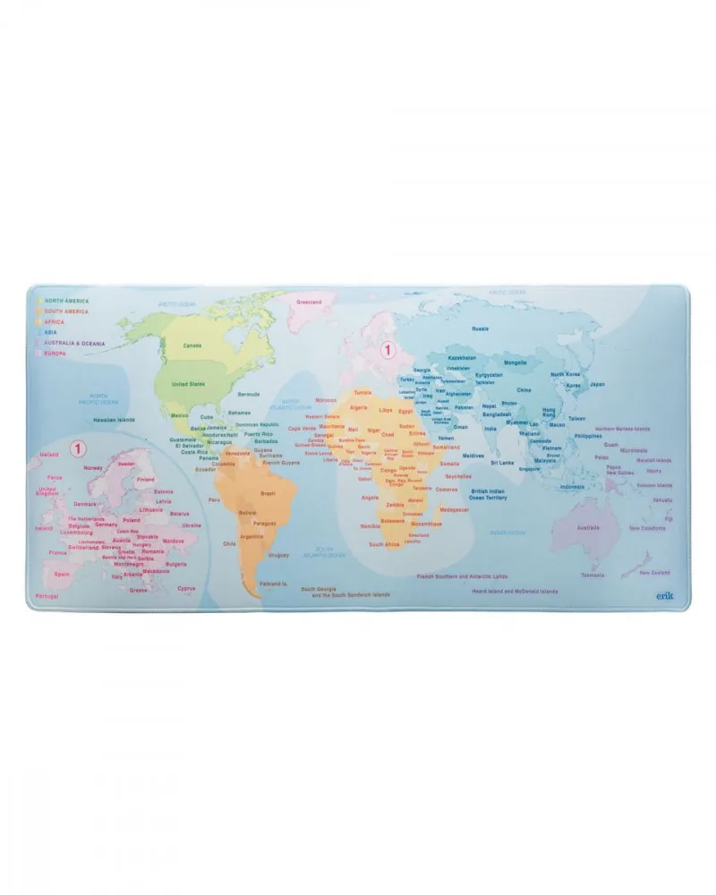 Podloga World Map 2 - XL Desk Pad 