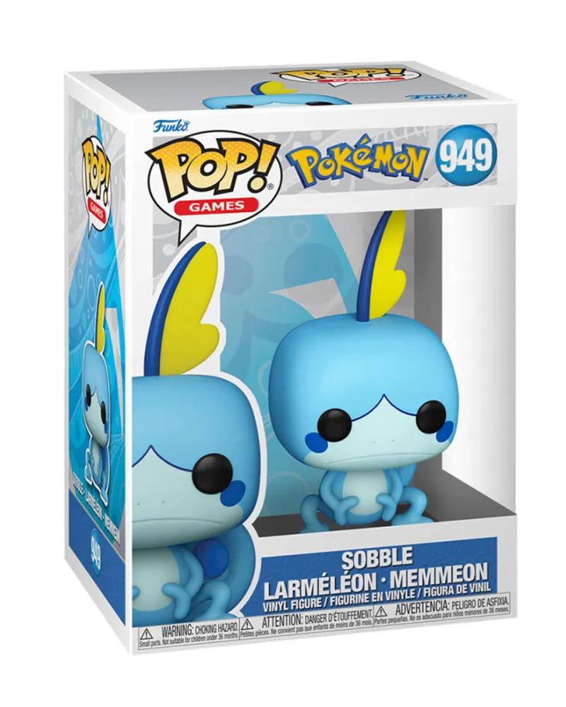 Bobble Figure Games - Pokemon POP! - Sobble / Larmeleon / Memmeon 