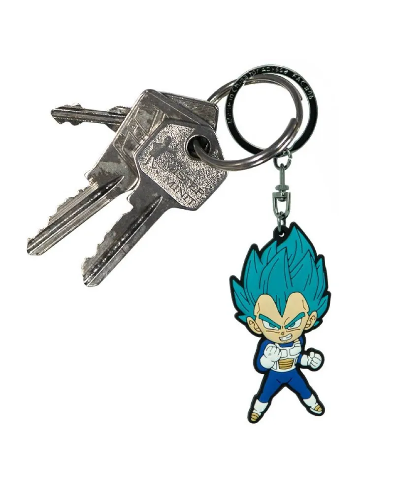 Privezak AbyStyle Dragon Ball Super - PVC Keychain - Vegeta Saiyan Blue 