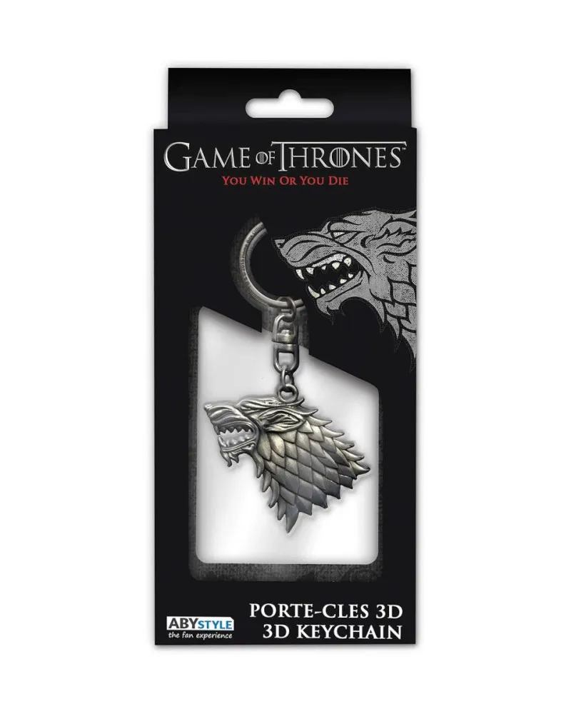 Privezak AbyStyle Game Of Thrones - Stark 3D 