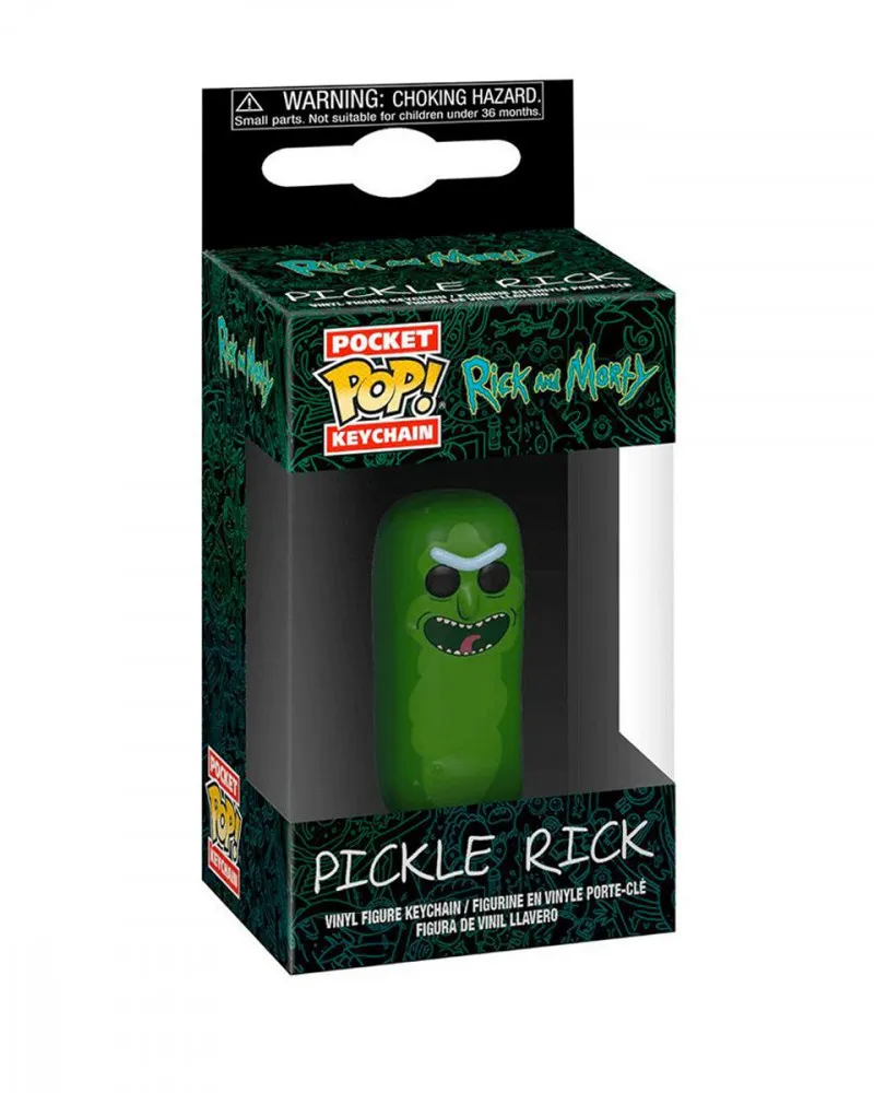 Privezak POP! Pocket Rick and Morty - Pickle Rick 