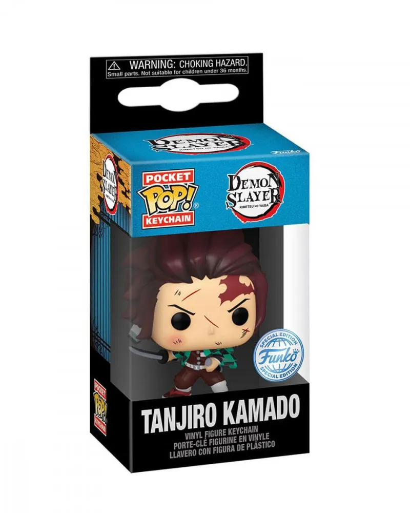 Privezak Pocket POP! - Demon Slayer - Tanjiro Kamado 