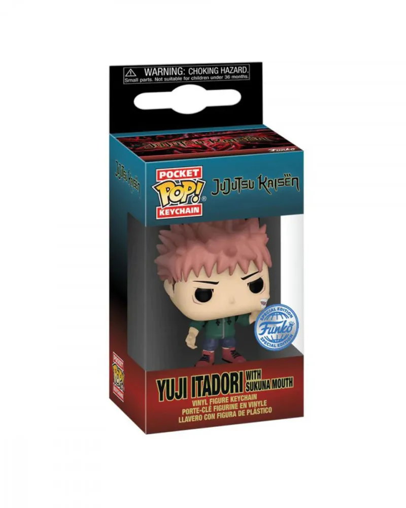 Privezak Pocket POP! - Jujutsu Kaisen - Yuji Itadori with Sukuna Mouth - Special Edition 