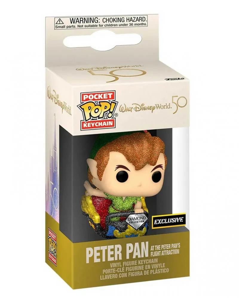 Privezak Pocket POP! - Peter Pan at the Peter Pan's Flight Attraction - Special Edition 