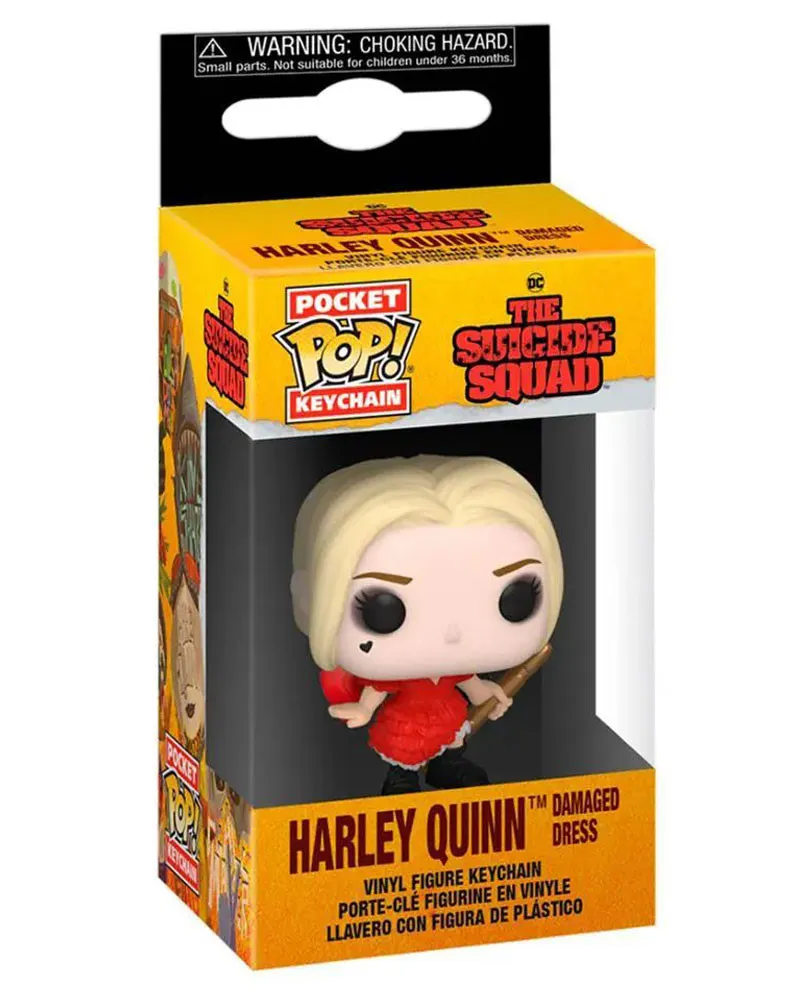 Privezak Pocket POP! The Suicide Squad - Harley Quinn - Damaged Dress 