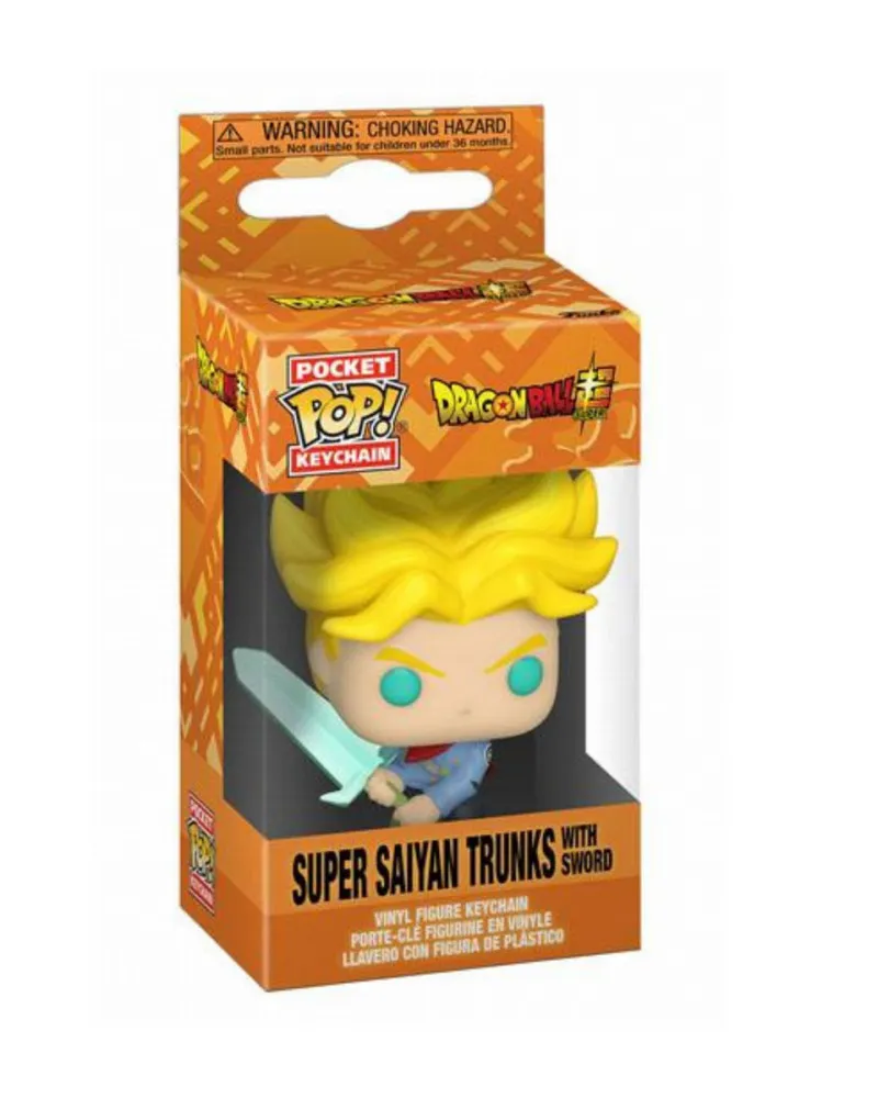 Privezak Pocket POP! Dragon Ball Super - Super Sayan Trunks with Sword 