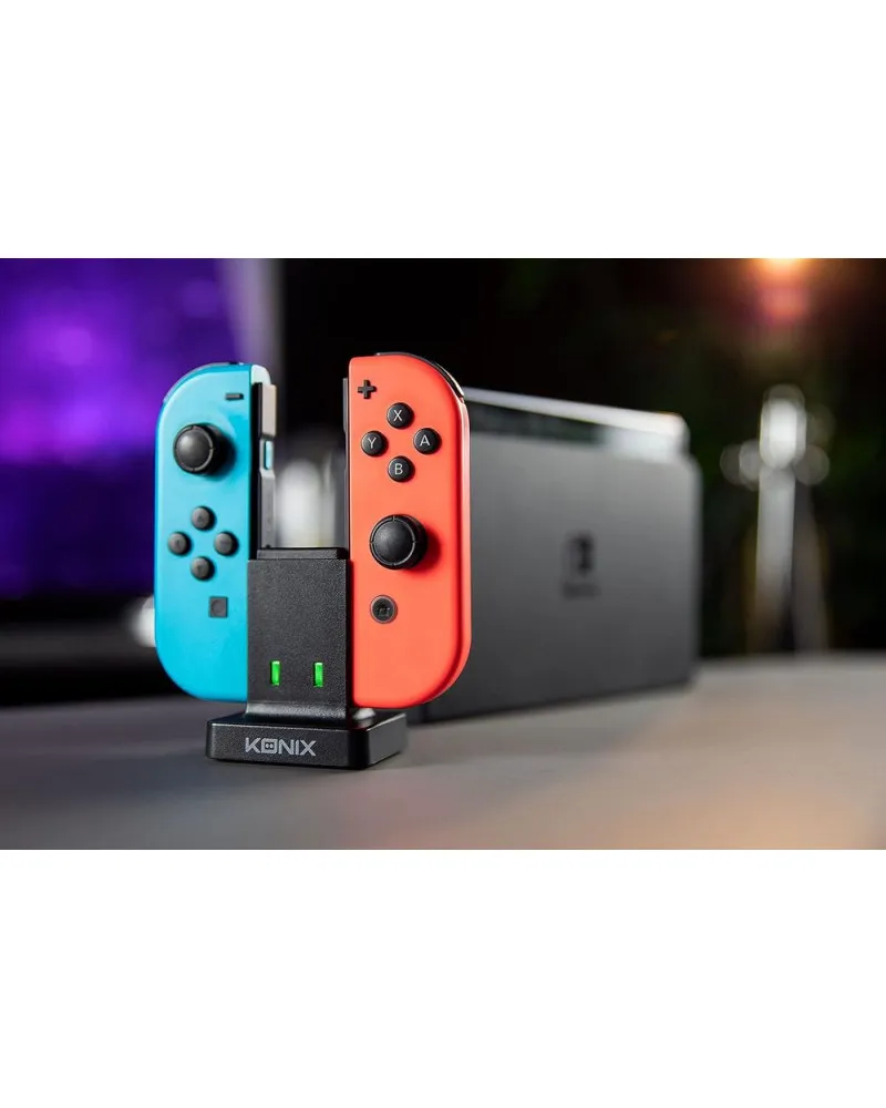 Punjač za Gamepad Konix - Mythics - Dual Joy-Con Charge Base 