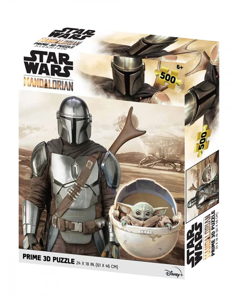 Puzzle 3D SW The Mandalorian & Grogu 