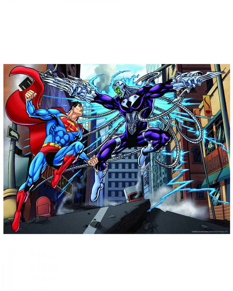 Puzzle 3D Superman & Electro 
