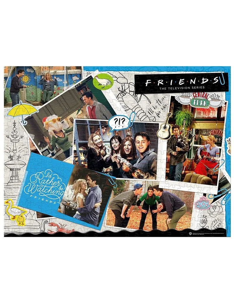 Puzzle Friends - Scrapbook - The Television Series 