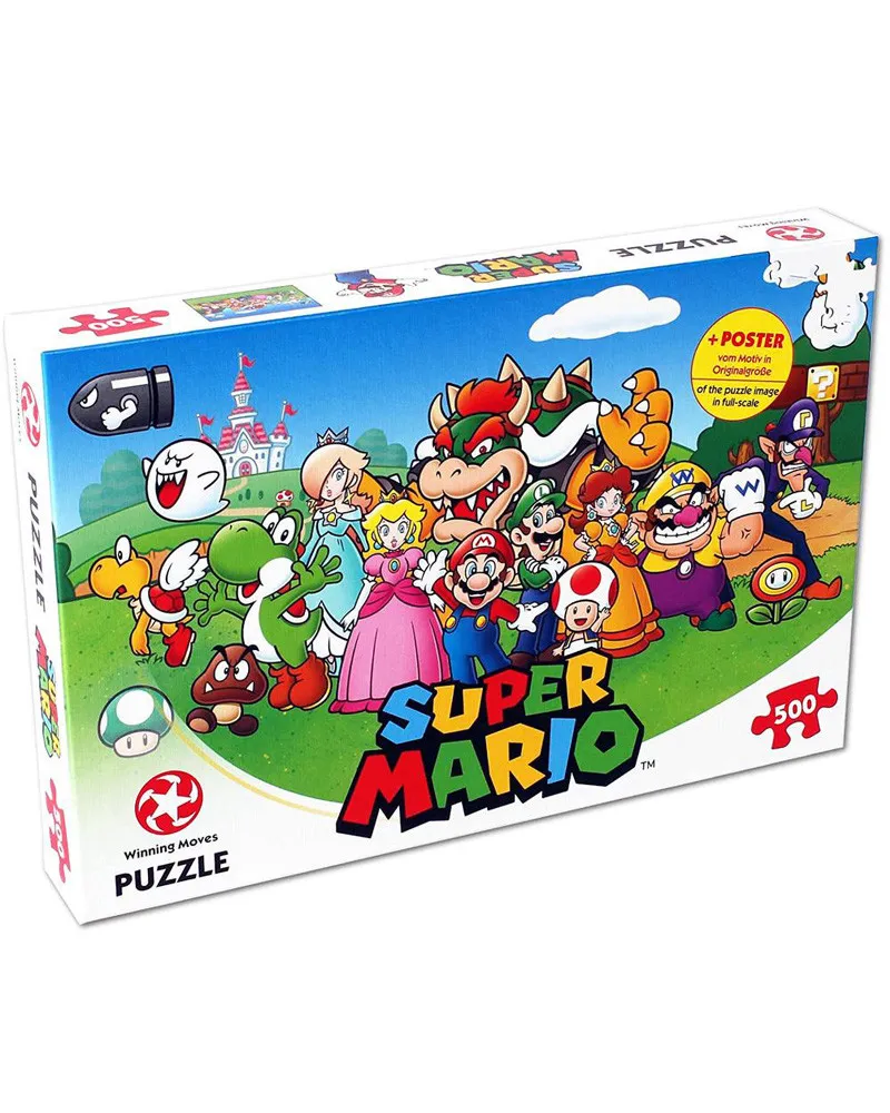 Puzzle Super Mario - Super Mario and Friends 
