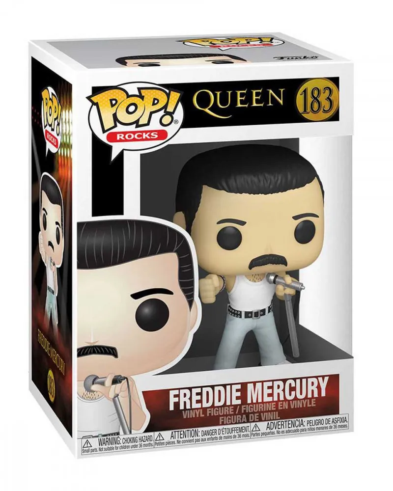 Bobble Figure Rocks POP! Queen - Freddie Mercury Radio Gaga 