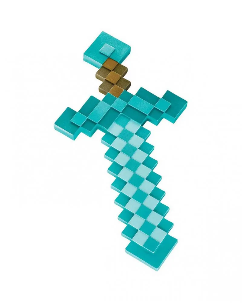 Replica Minecraft - Diamond Sword - Plastic 51cm 