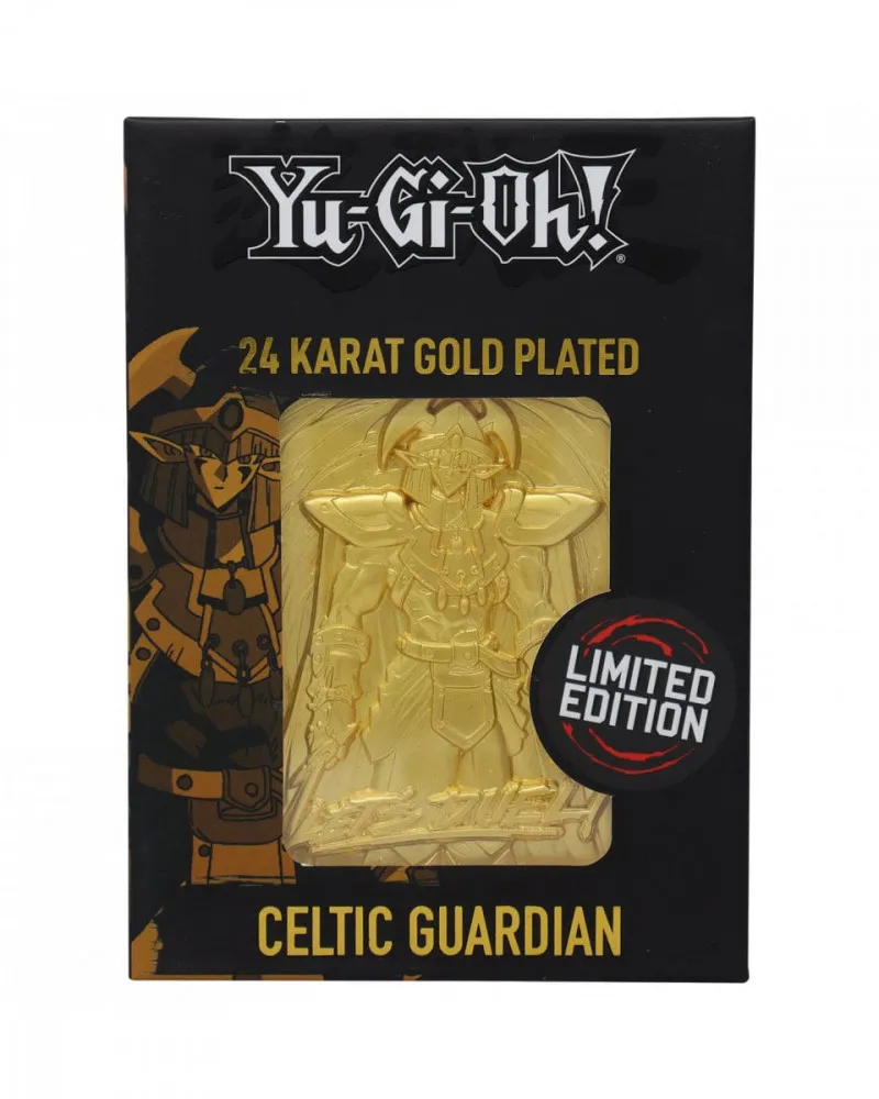 Replika Card Yu-Gi-Oh! - Celtic Guardian (Gold Plated) - Limited Edition 