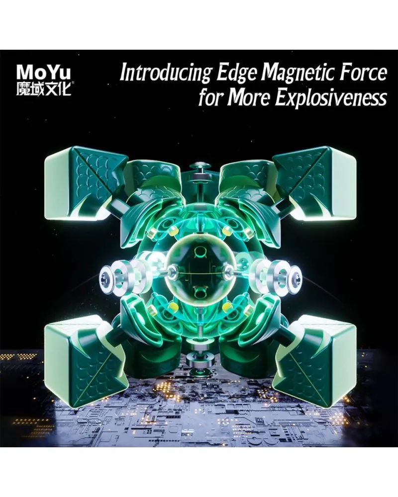 Rubikova kocka - MoYu Weilong WRM V9 3X3 Ball Core UV 
