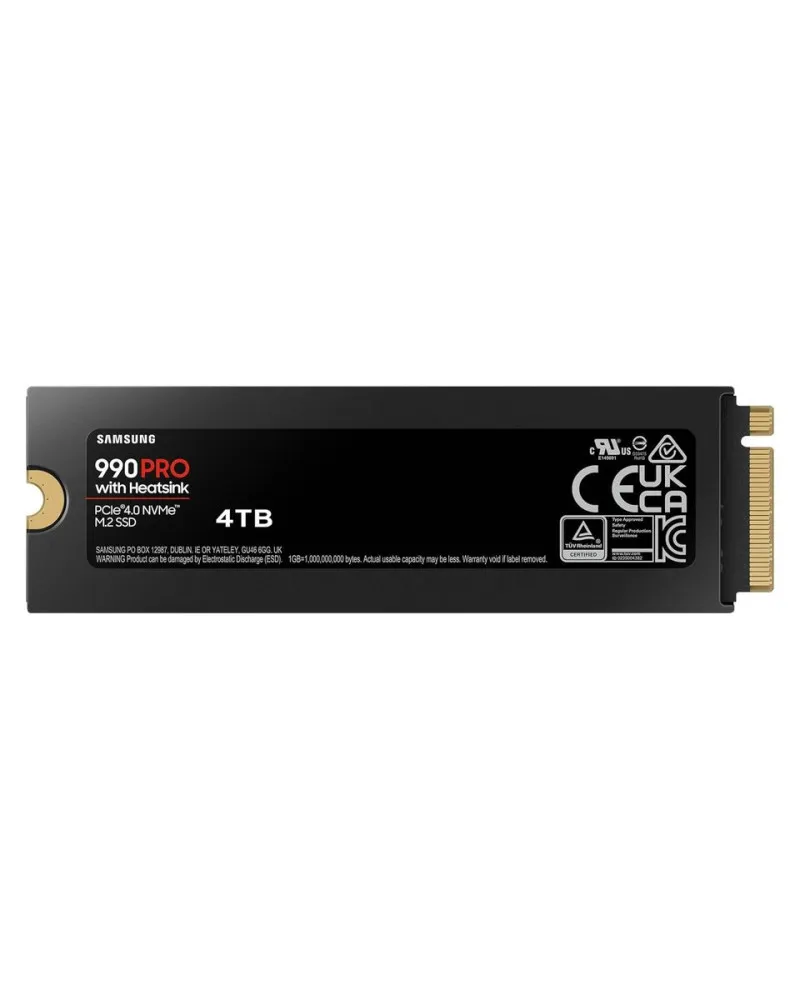 SSD Samsung - 4TB M.2 NVMe MZ-V9P4T0CW 990 Pro Series Heatsink 