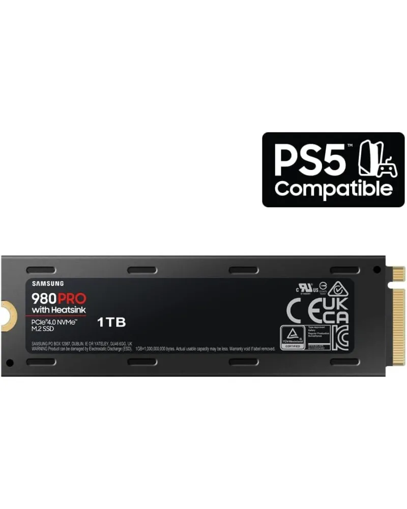 SSD Samsung - 980 Pro Series 1TB NVMe M.2 with Heatsink 