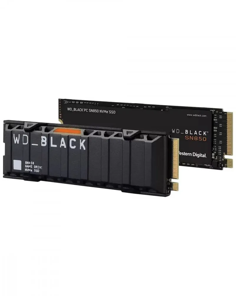 SSD Western Digital - WD Black SN850 NVMe - 1TB Heatsink 