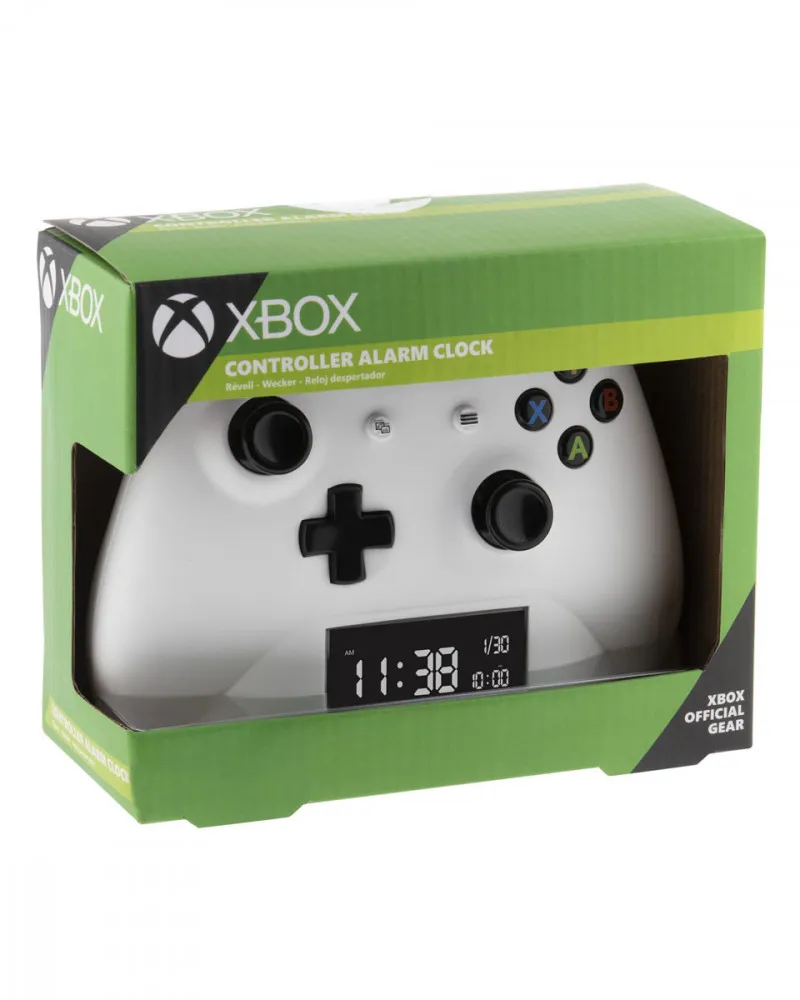 Sat Paladone kontroler XBOX - Alarm Clock - White 