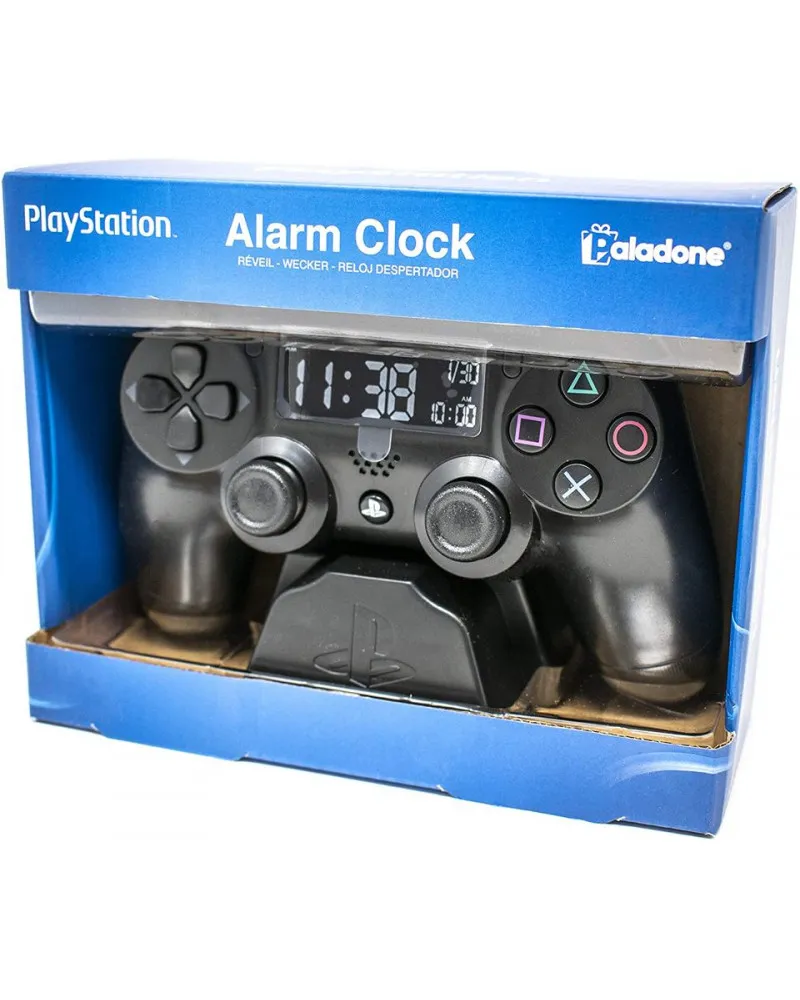 Sat PlayStation Controller Black - Alarm Clock 