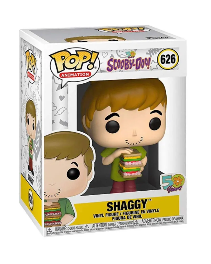 Bobble Figure Scooby Doo POP! - Shaggy with Sandwich 