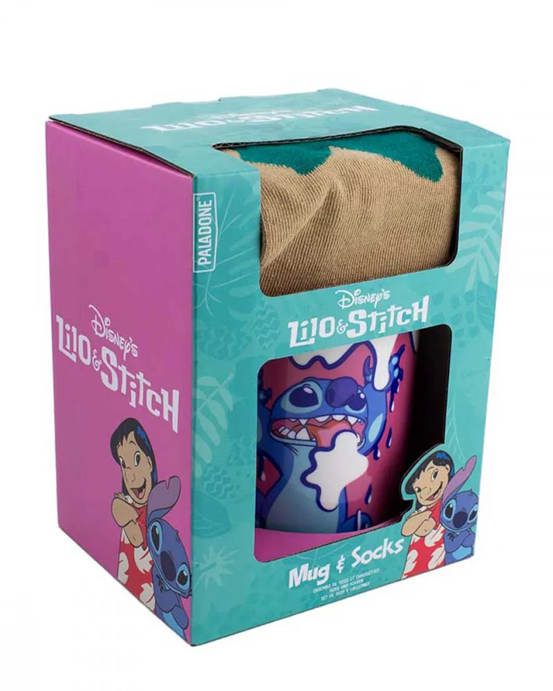 Set Paladone Mug And Socks - Lilo and Stitch 