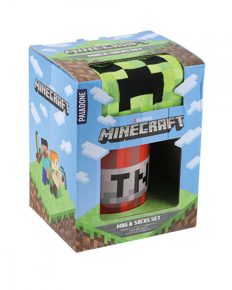 Set Paladone Mug And Socks - Minecraft 