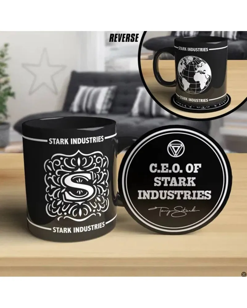 Set Paladone - Stark Industries - Šolja & Podmetač 