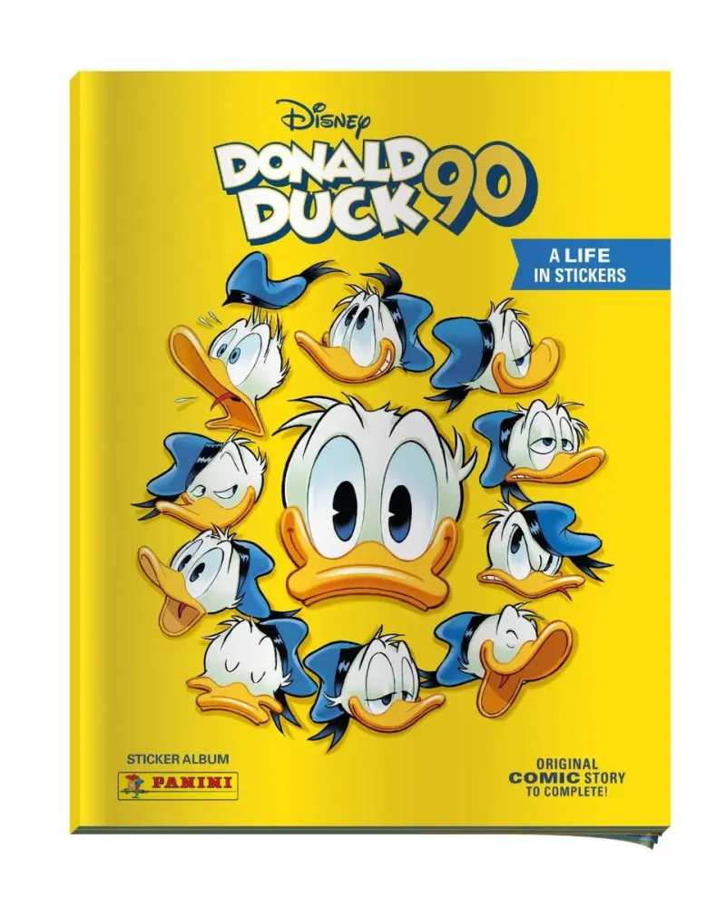 Sličice Disney - Donald Duck 90 & Collection Album 