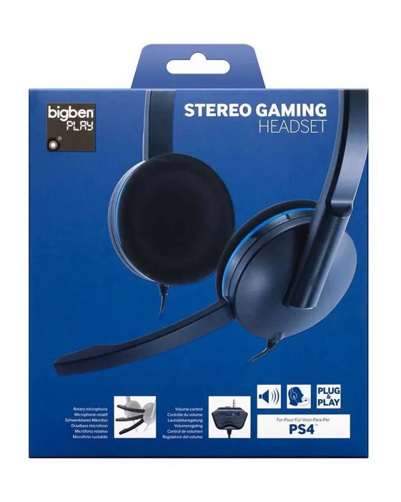 Slušalice BigBen Stereo Gaming Headset - Black 