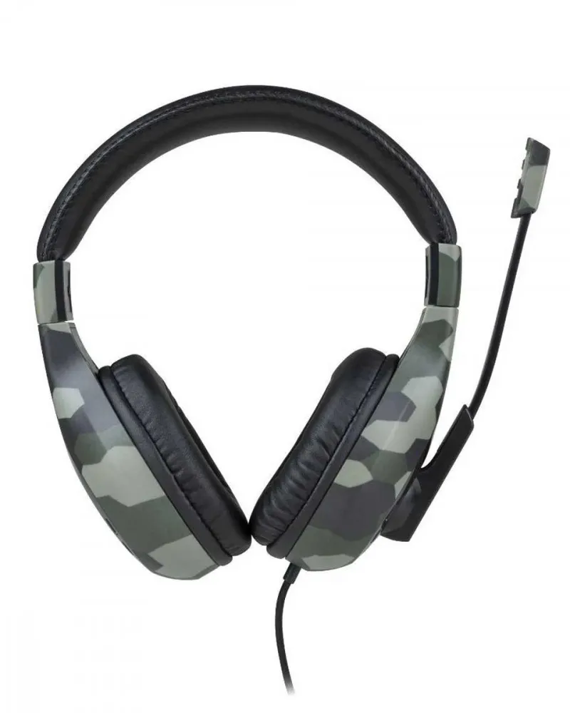 Slušalice BigBen Wired Stereo Headset - Camo Green Playstation 5 Xbox Series s XBOX Series X 