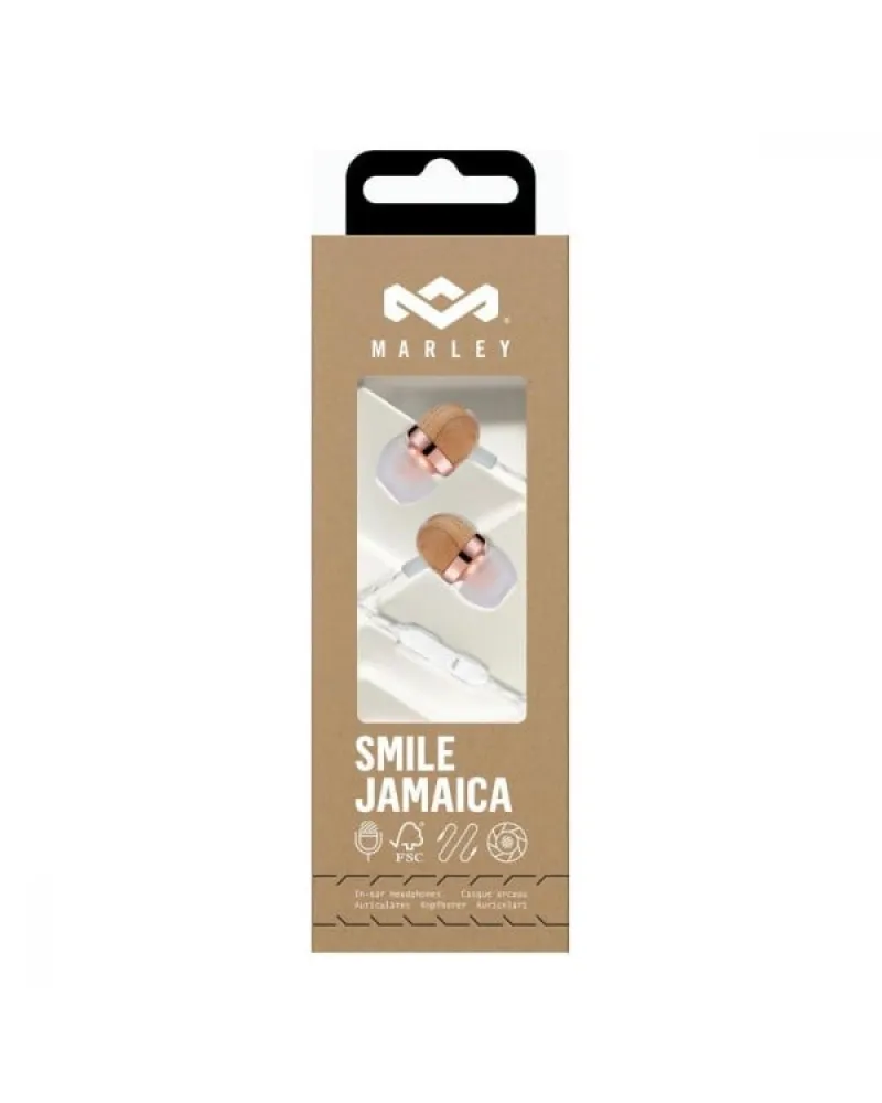 Slušalice House of Marley Earphone - Smile Jamaica - Copper 