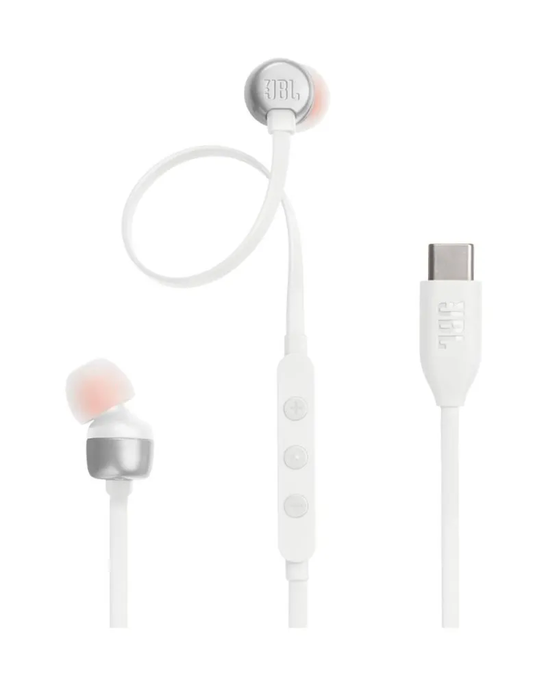 Slušalice JBL Tune 310C USB-C - Bele Bubice 