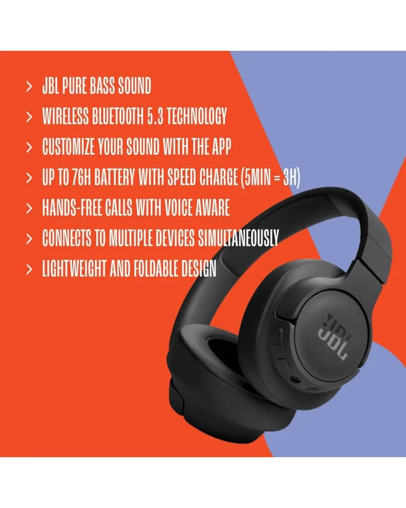 Slušalice JBL Tune 720BT - Bele Bluetooth 