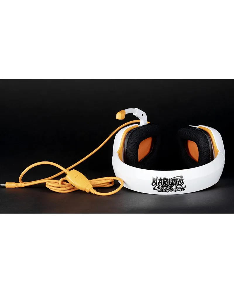 Slušalice Konix - Naruto Shippuden - Naruto Gaming Headset - White 