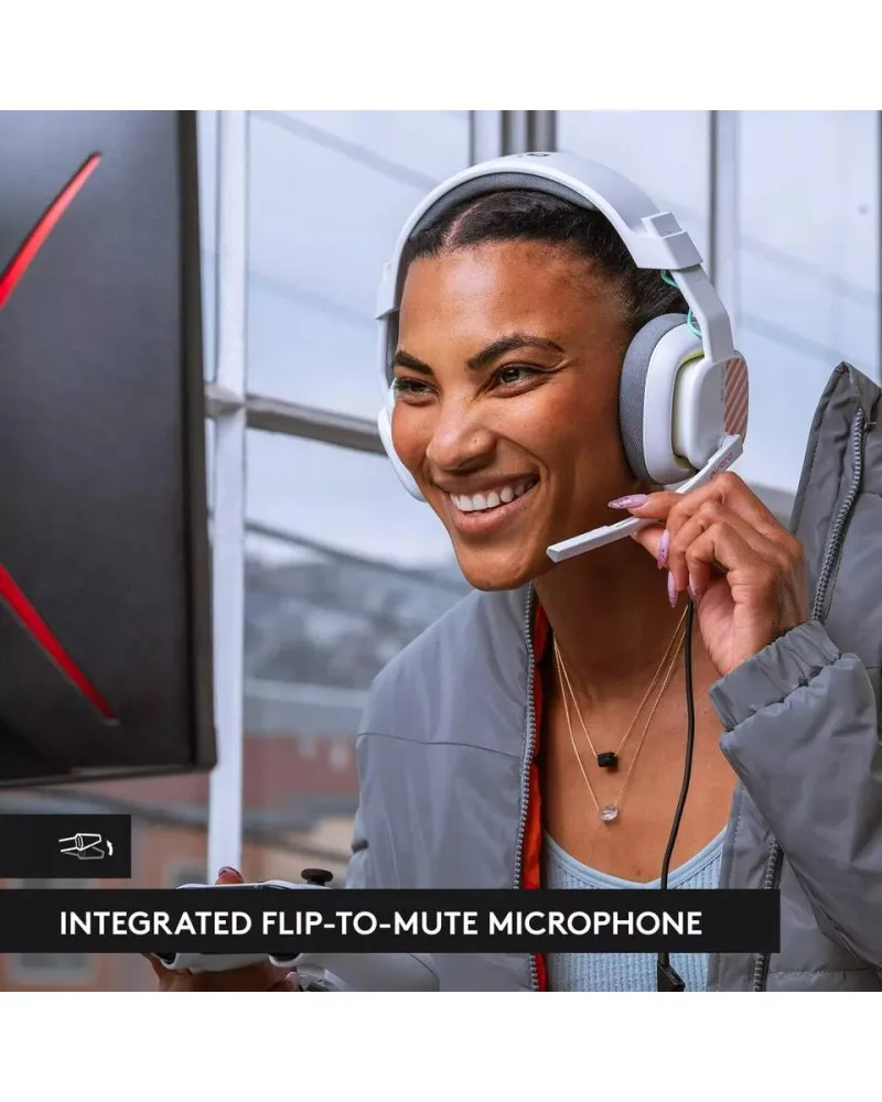 Slušalice Logitech Astro A10 - White 
