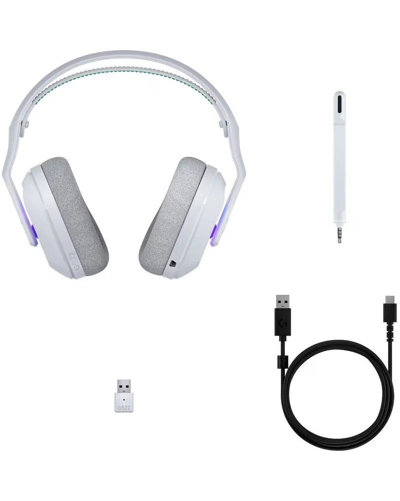 Slušalice Logitech G522 Lightspeed Wireless - White 