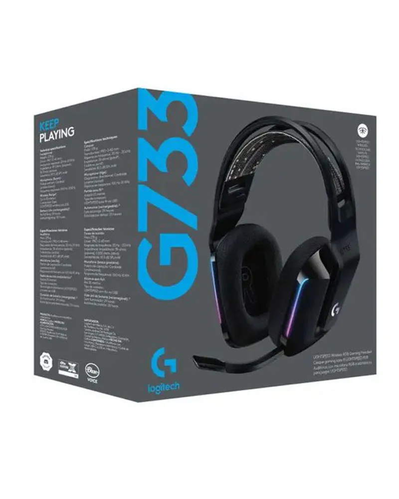 Slušalice Logitech G733 Black 