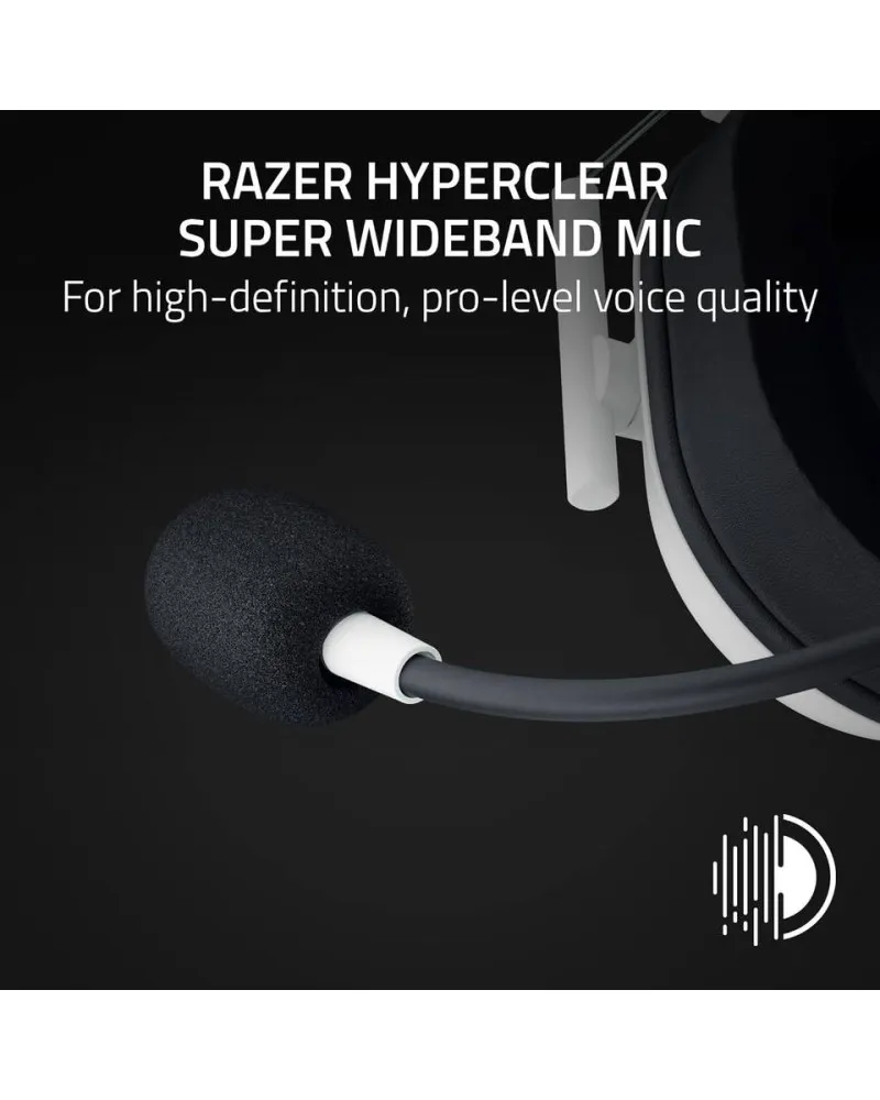 Slušalice Razer Blackshark V2 HyperSpeed Wireless - White 