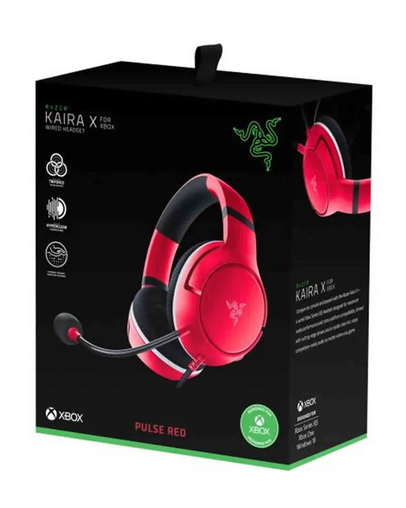 Slušalice Razer Kaira X Wired Headset - Pulse Red 