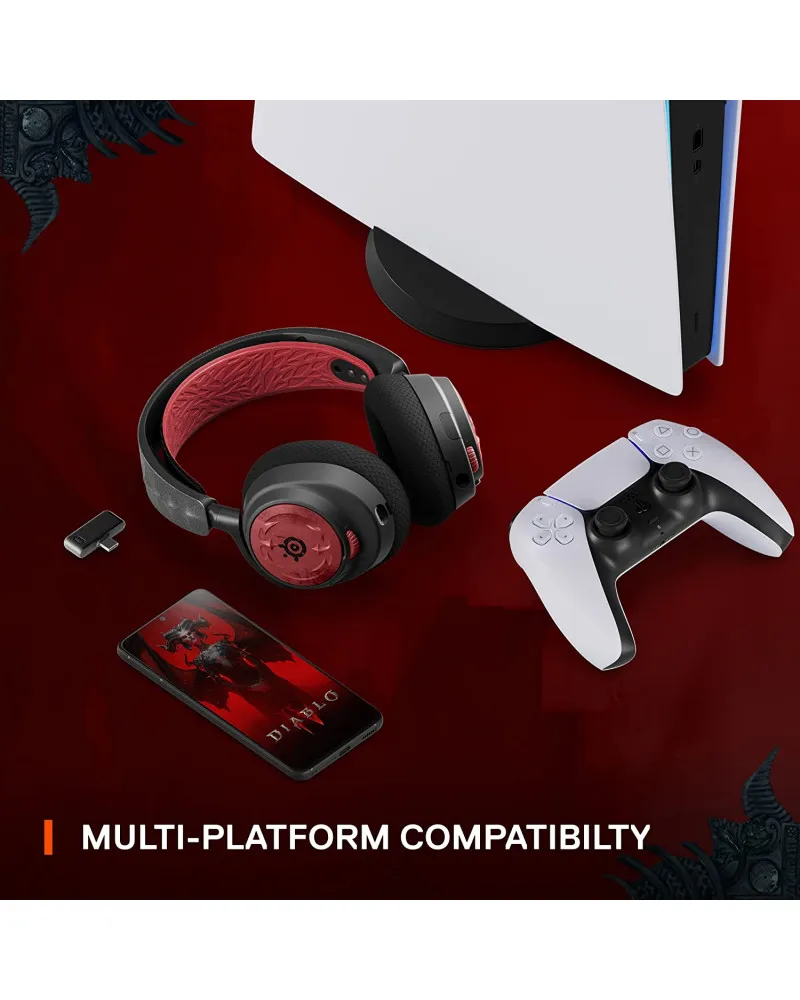 Slušalice Steelseries Arctis Nova 7 Wireless - Diablo 4 Edition 