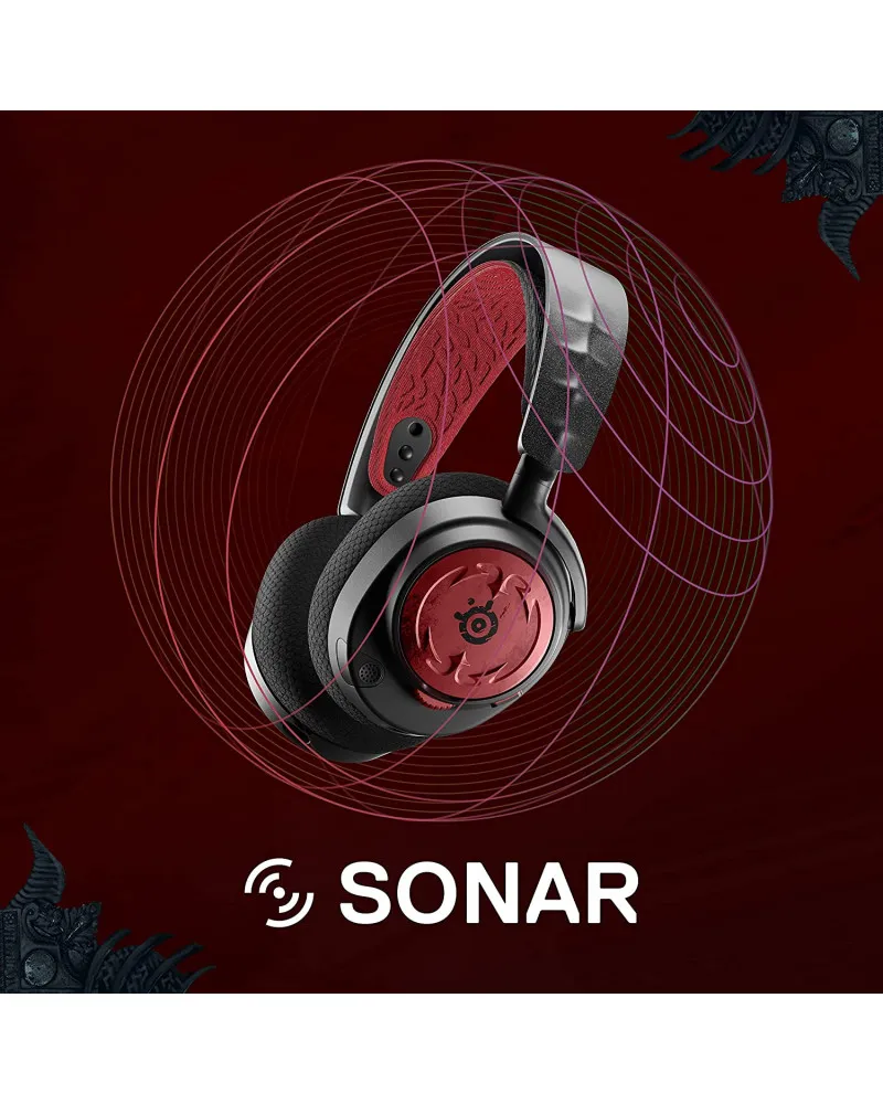 Slušalice Steelseries Arctis Nova 7 Wireless - Diablo 4 Edition 