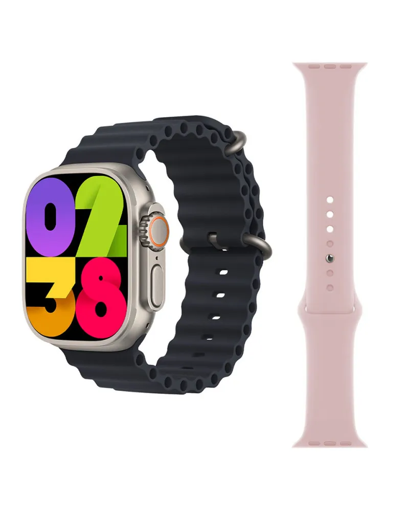 Smart Watch Moye Kronos 4 - Black & Pink 