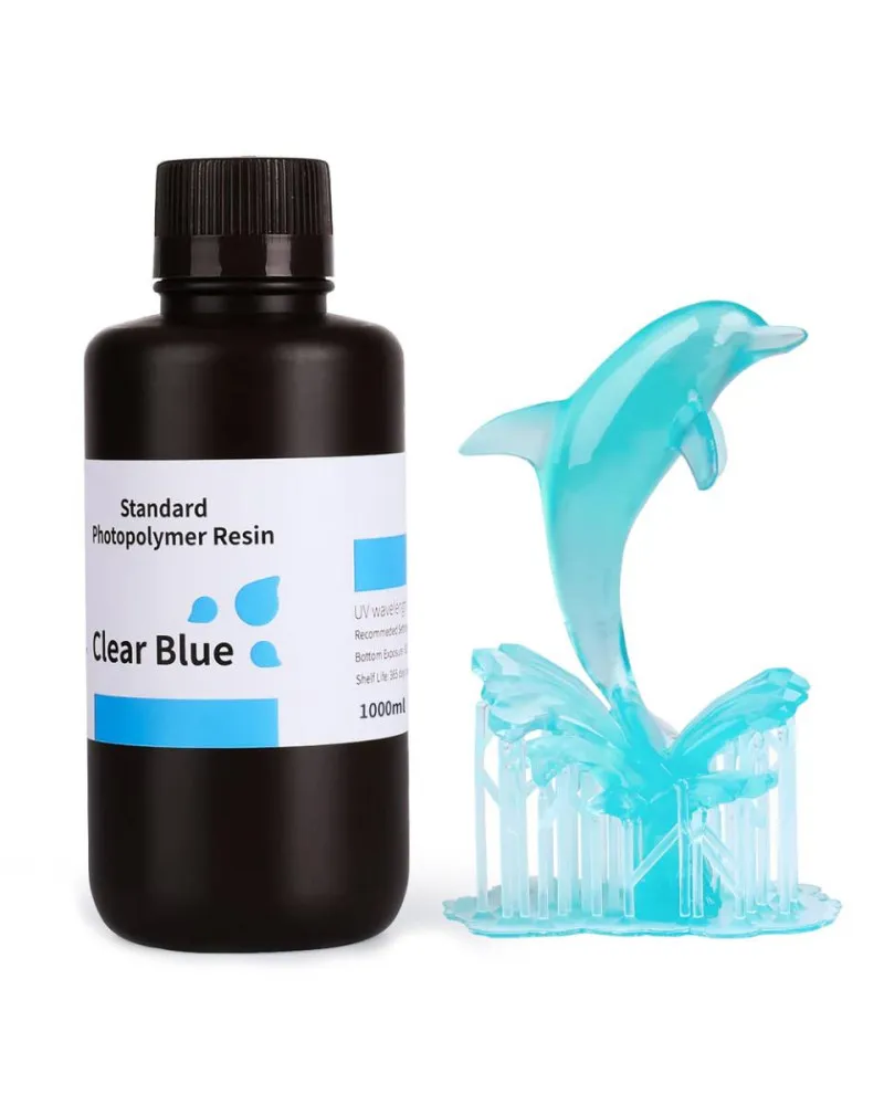 Smola Elegoo Standard Resin 1kg - Clear Blue 