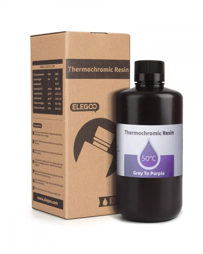 Smola Thermochromic Resin 1000g (From Grey to purple) 
