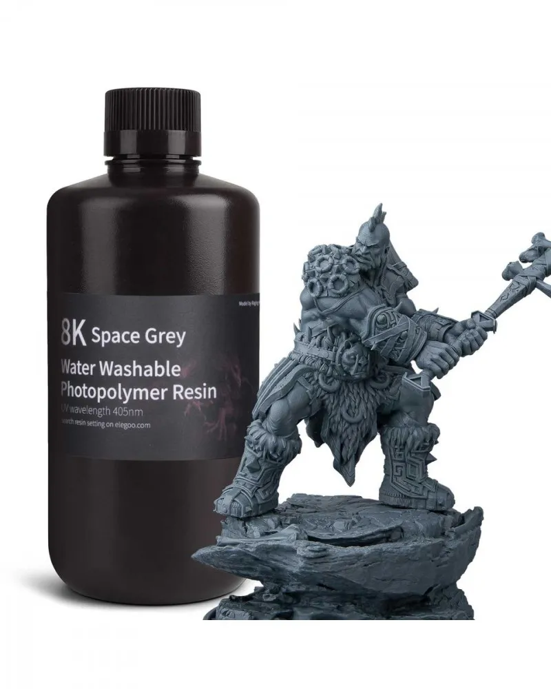 Smola Water Washable Resin 8K 1000g Space Grey 